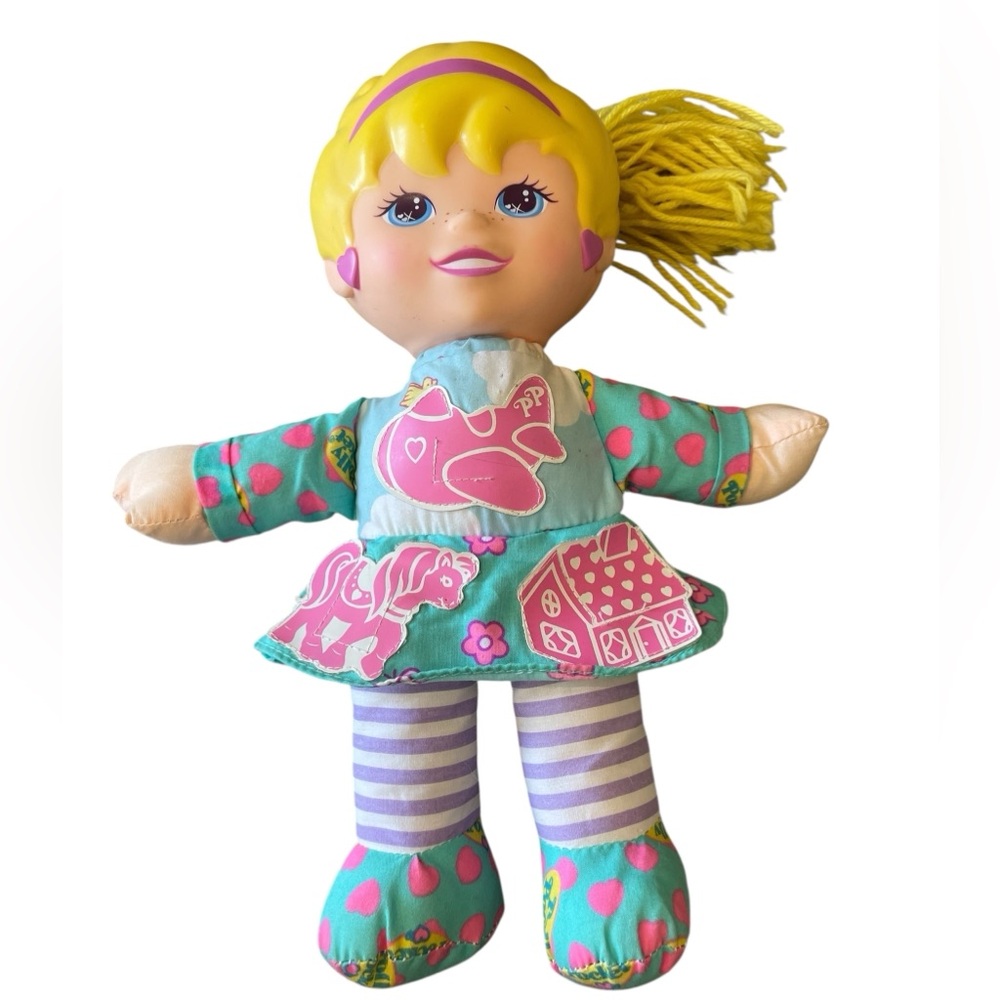 Polly Pocket “Soft and Huggable” Vintage 1995 Bluebird Mattel.